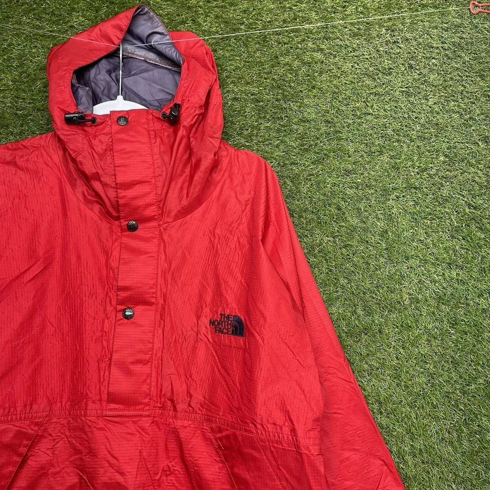 The North Face Goretex Jacket Mens Large Activent Red Hiking Outdoor Gorpcore